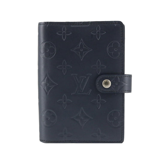 Monogram Matte Blue Agenda PM