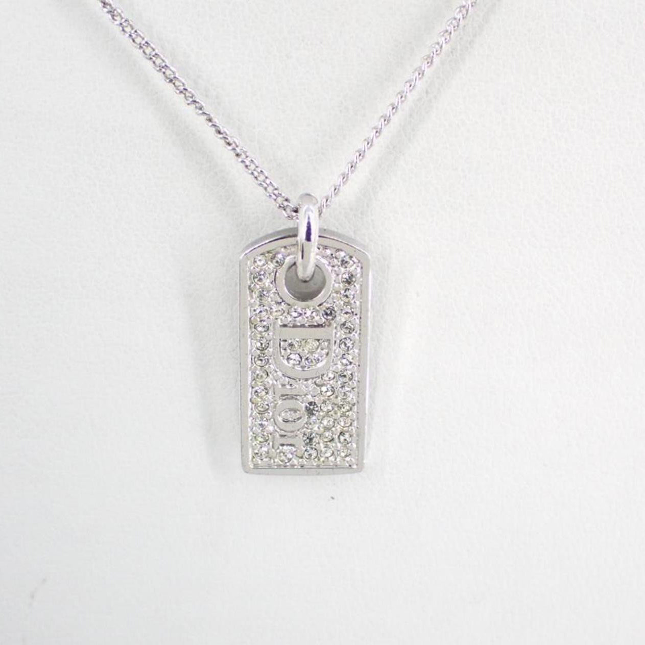 Silver Rhinestone Necklace