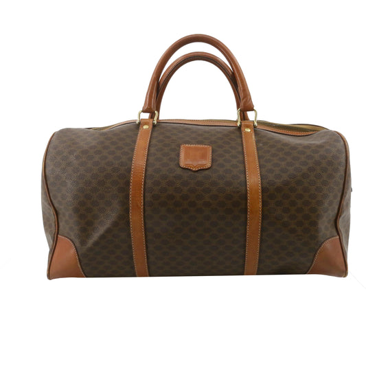 Brown Macadam Boston Bag