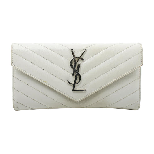 White Caviar Skin Cassandra Wallet