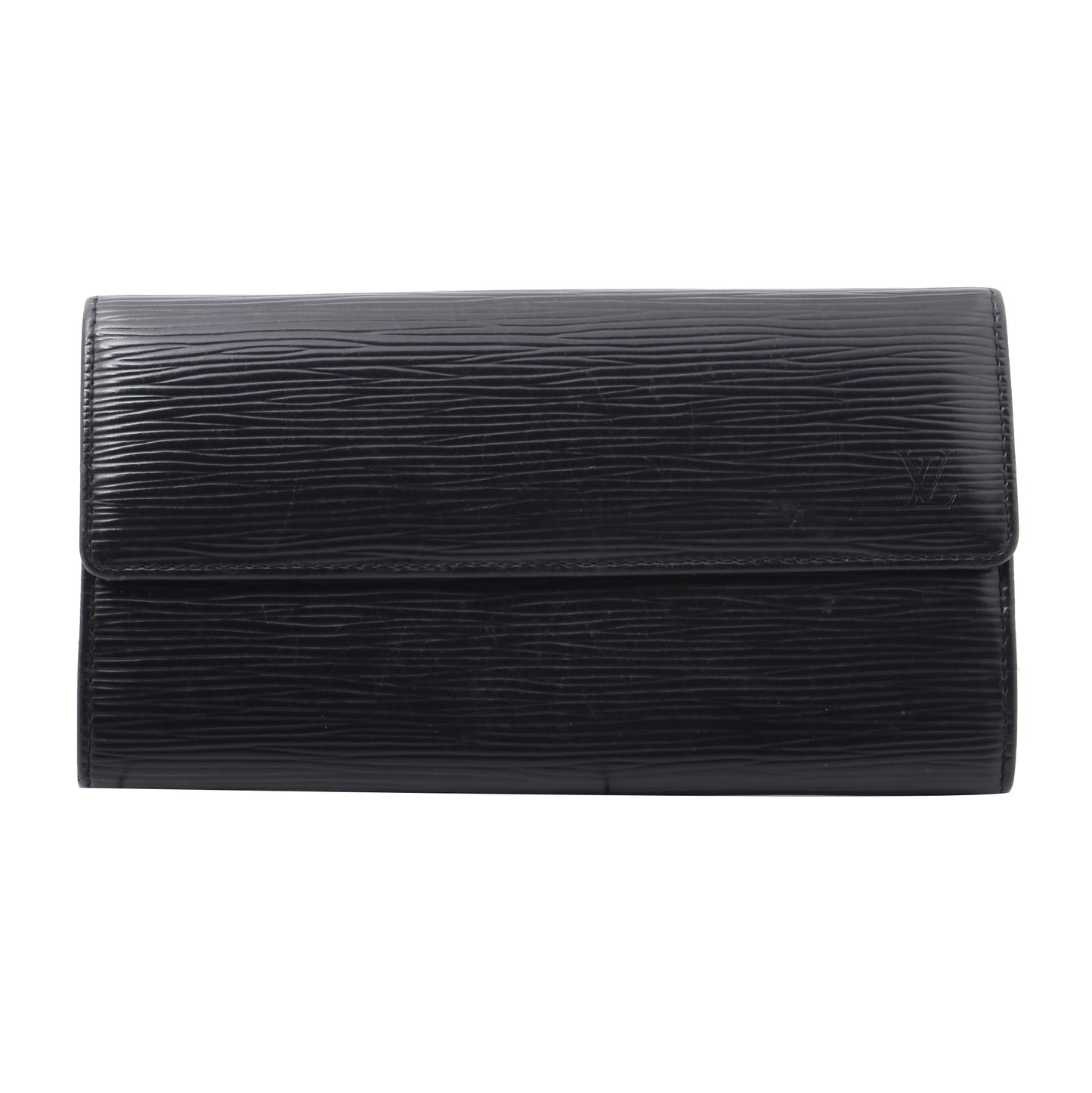 Epi Black Long Wallet