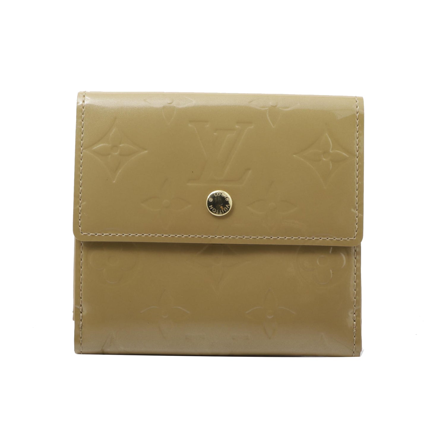 Vernis Beige Elise Wallet