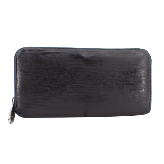 Epi Black Zippy Wallet