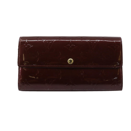 Vernis Burgundy Sarah Wallet