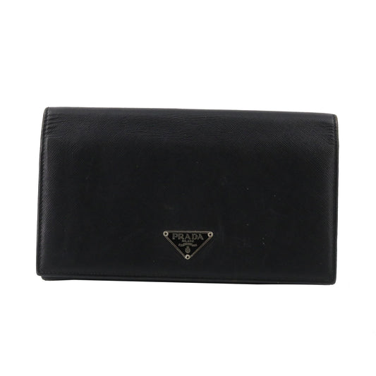 Leather Long Wallet