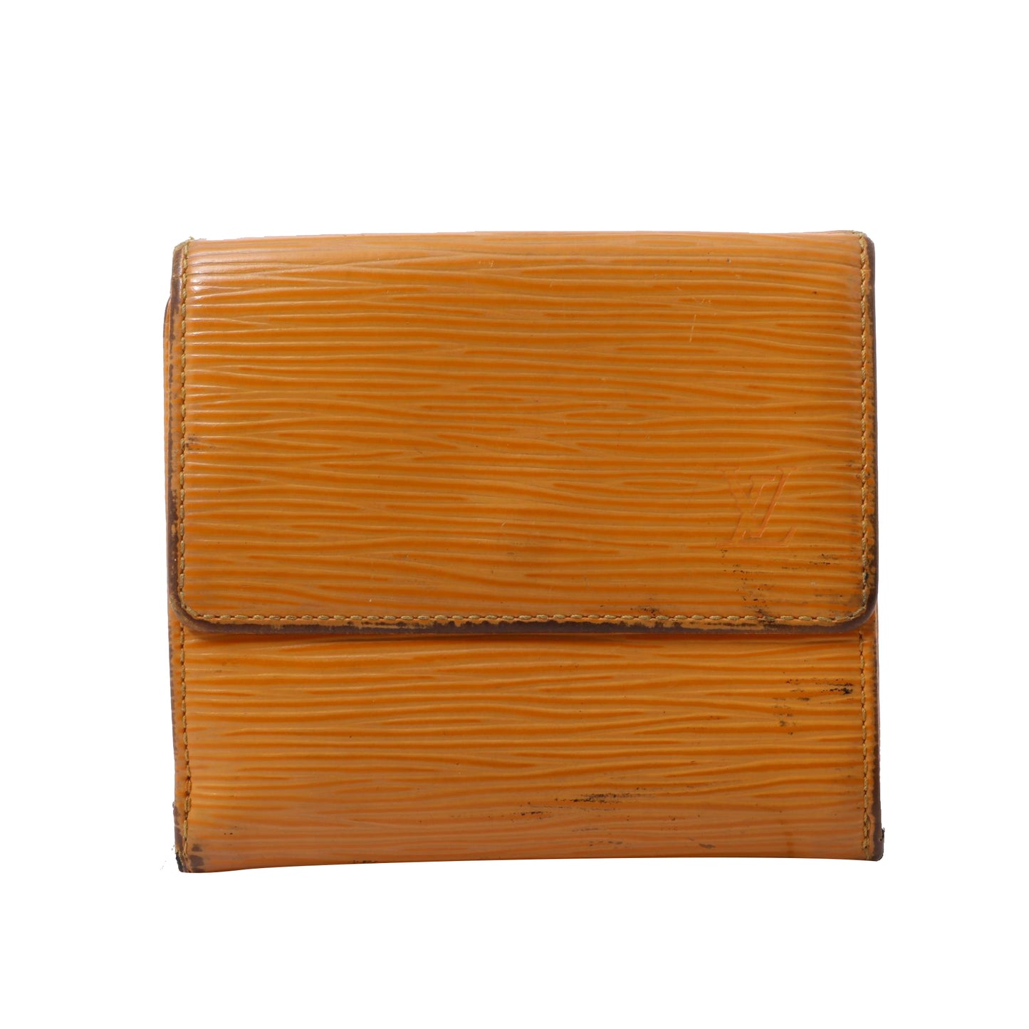 Epi Orange Elise Wallet