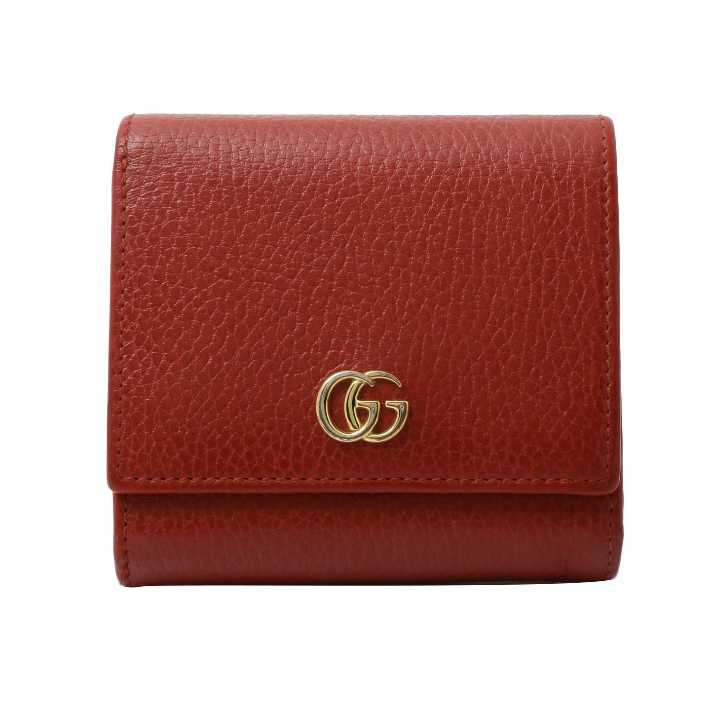 Red GG Marmont Wallet