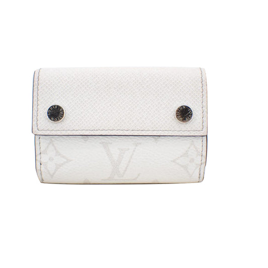 Taiga White Compact Wallet