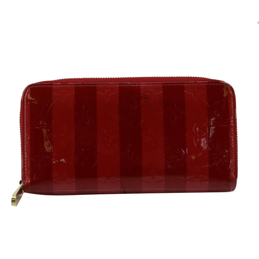 Vernis Red Zippy Wallet