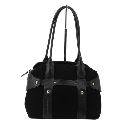 Black Vara Leather Handbag