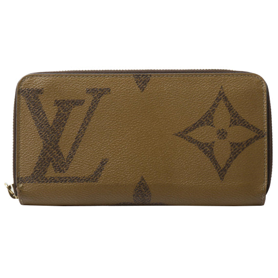 Reverse Momogram Zippy Wallet