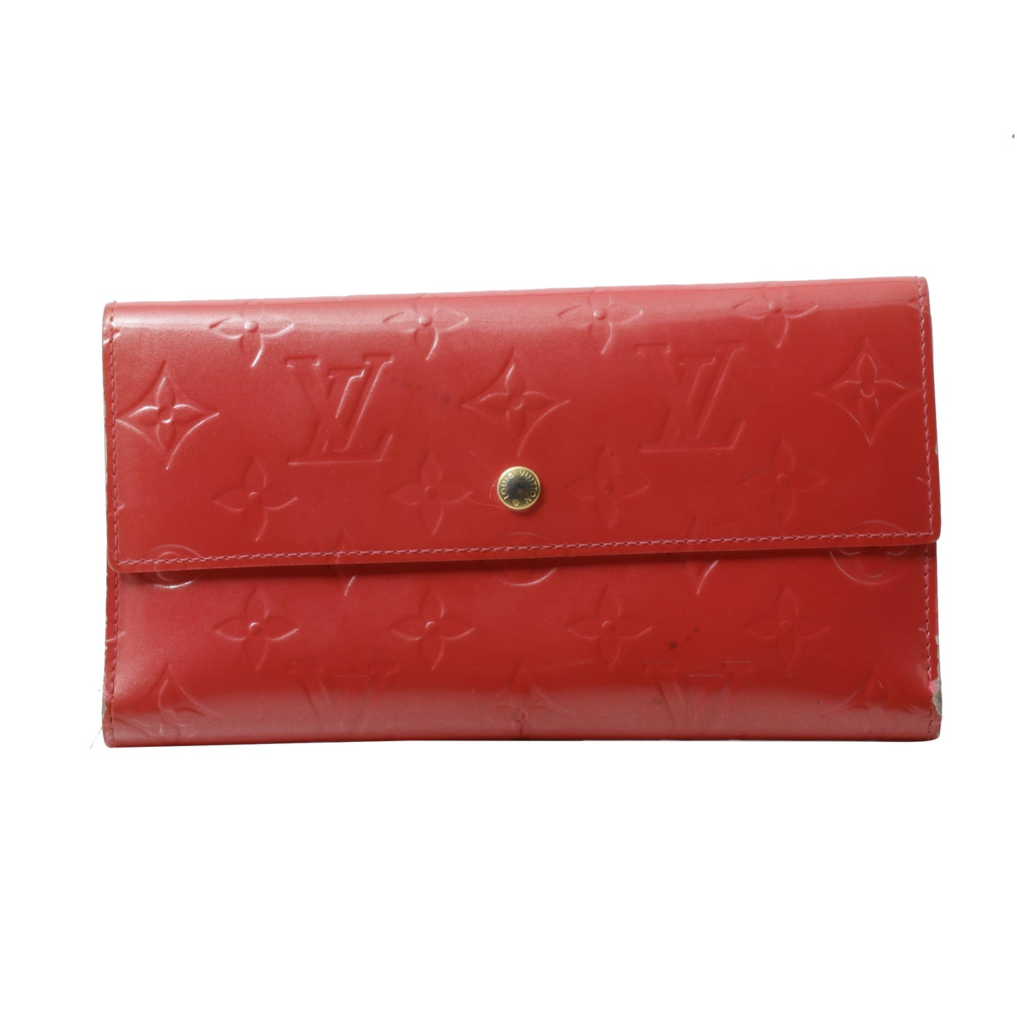 Vernis Red Sarah Wallet