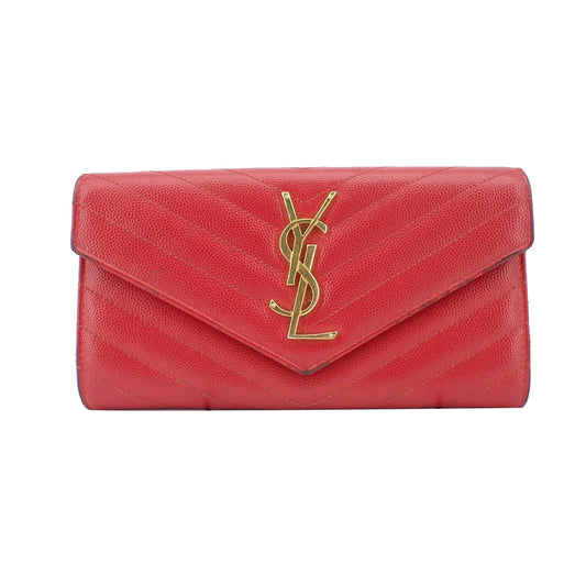 Red Caviar Casandra Long Wallet