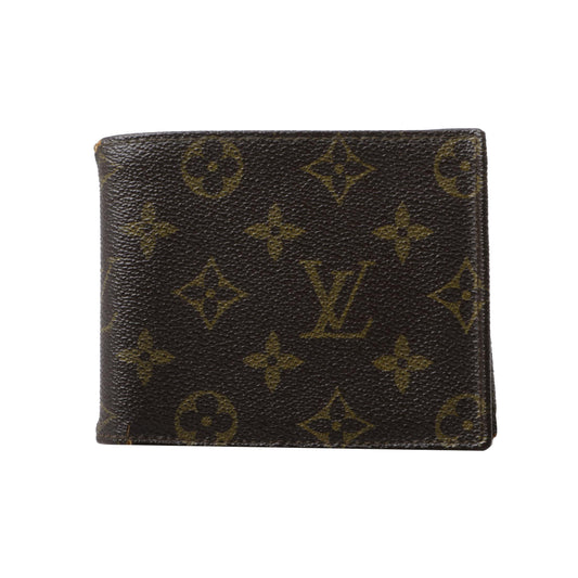 Monogram Bi-Fold Wallet