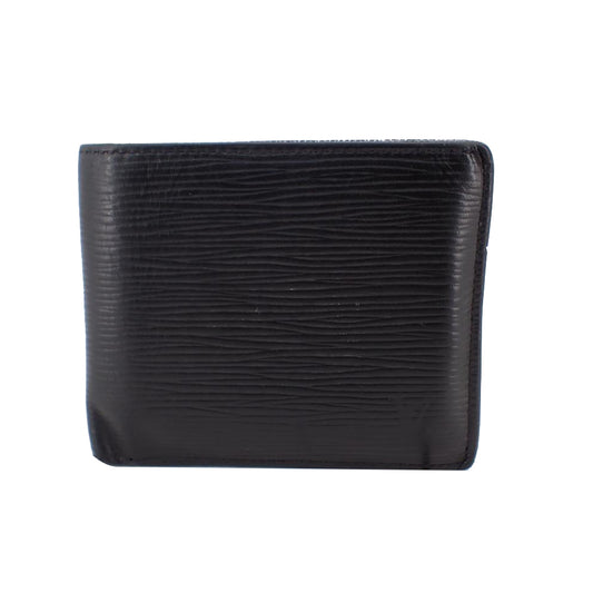 Epi Black Bi-Fold Wallet