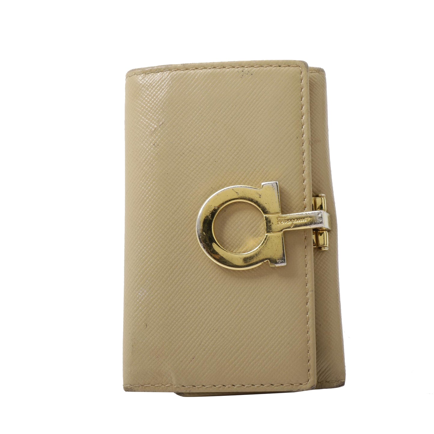 Beige Gancini Key Case (6)