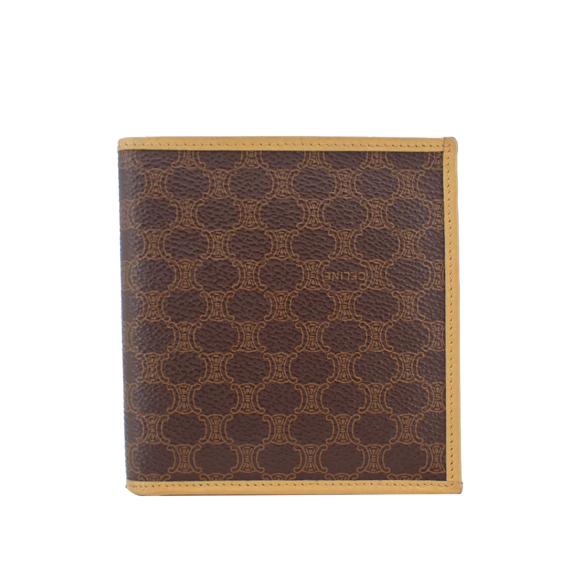 Brown Macadam Bi-fold Wallet