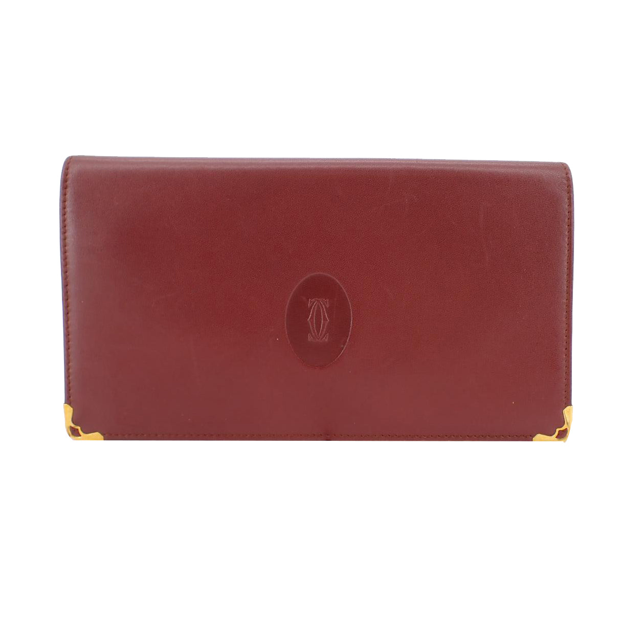 Bordeaux Bi-fold Long Wallet