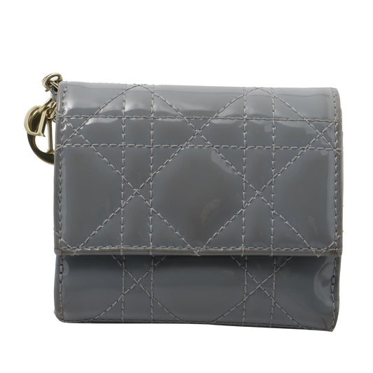 Grey Cannage Wallet