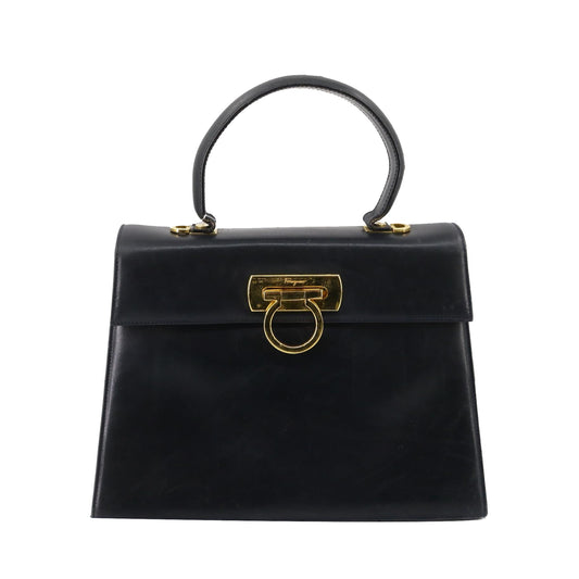 Black Gancini 2-Way Shoulder Bag