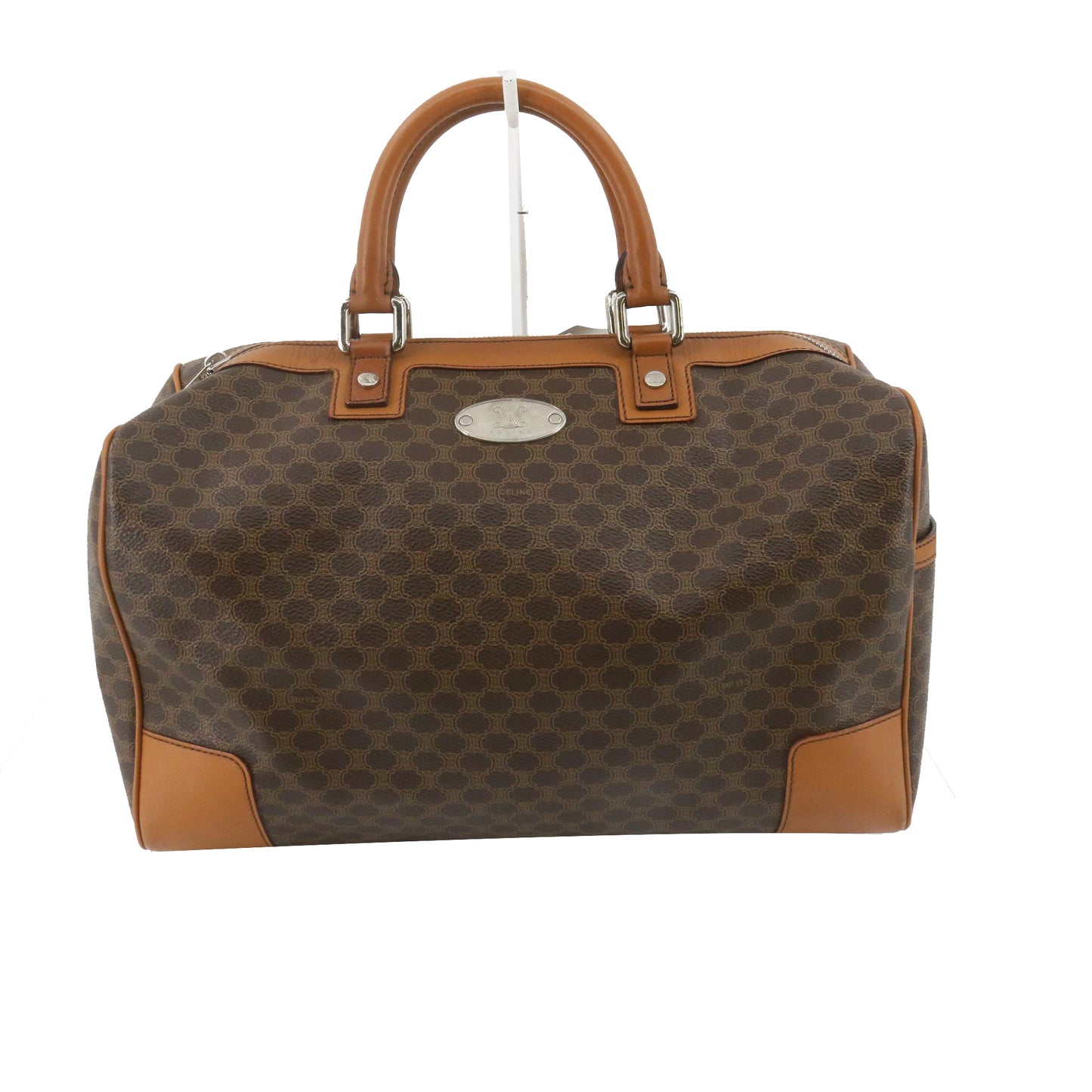 Brown Macadam Boston Bag