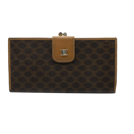 Brown Macadam Long Wallet