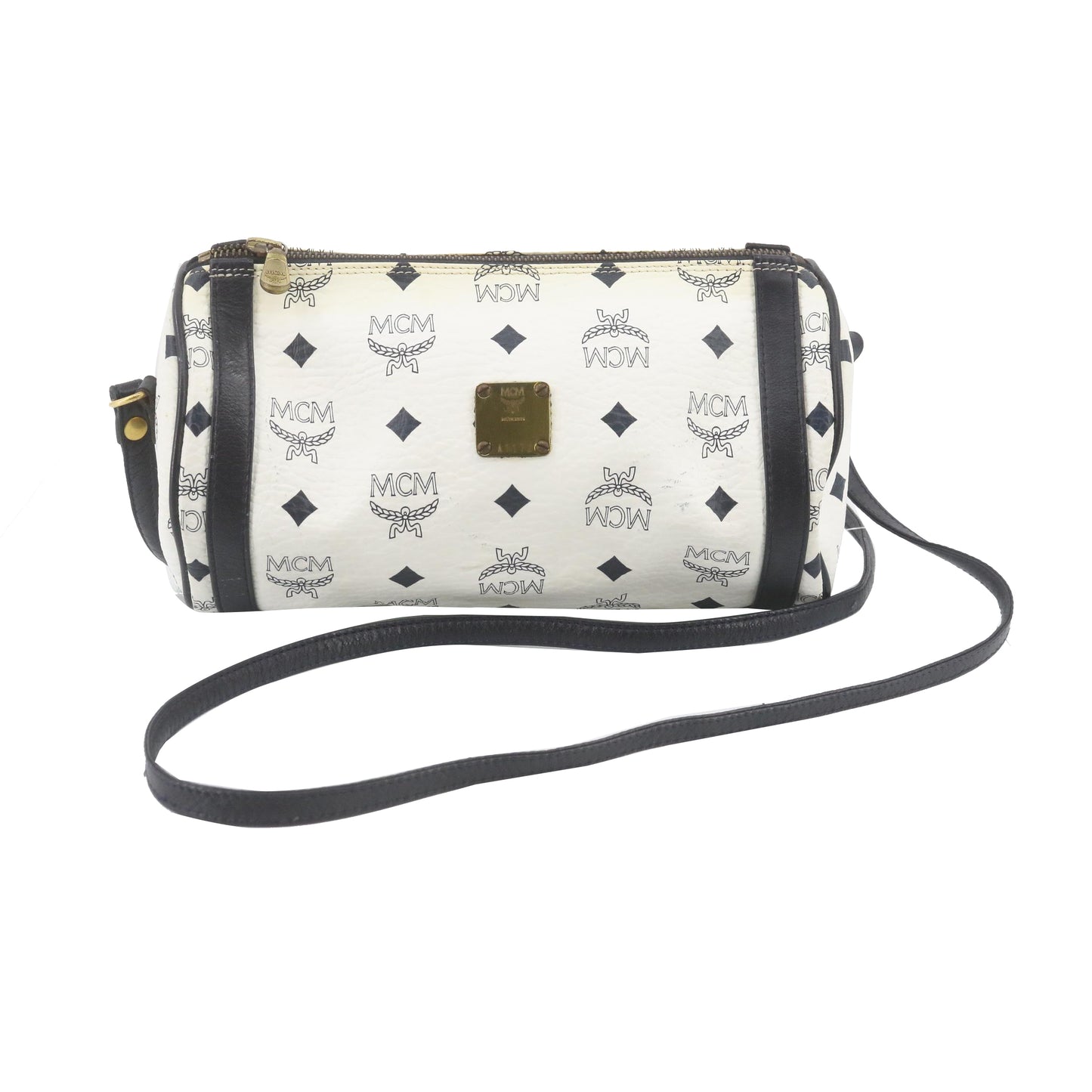 White Visetos Shoulder bag