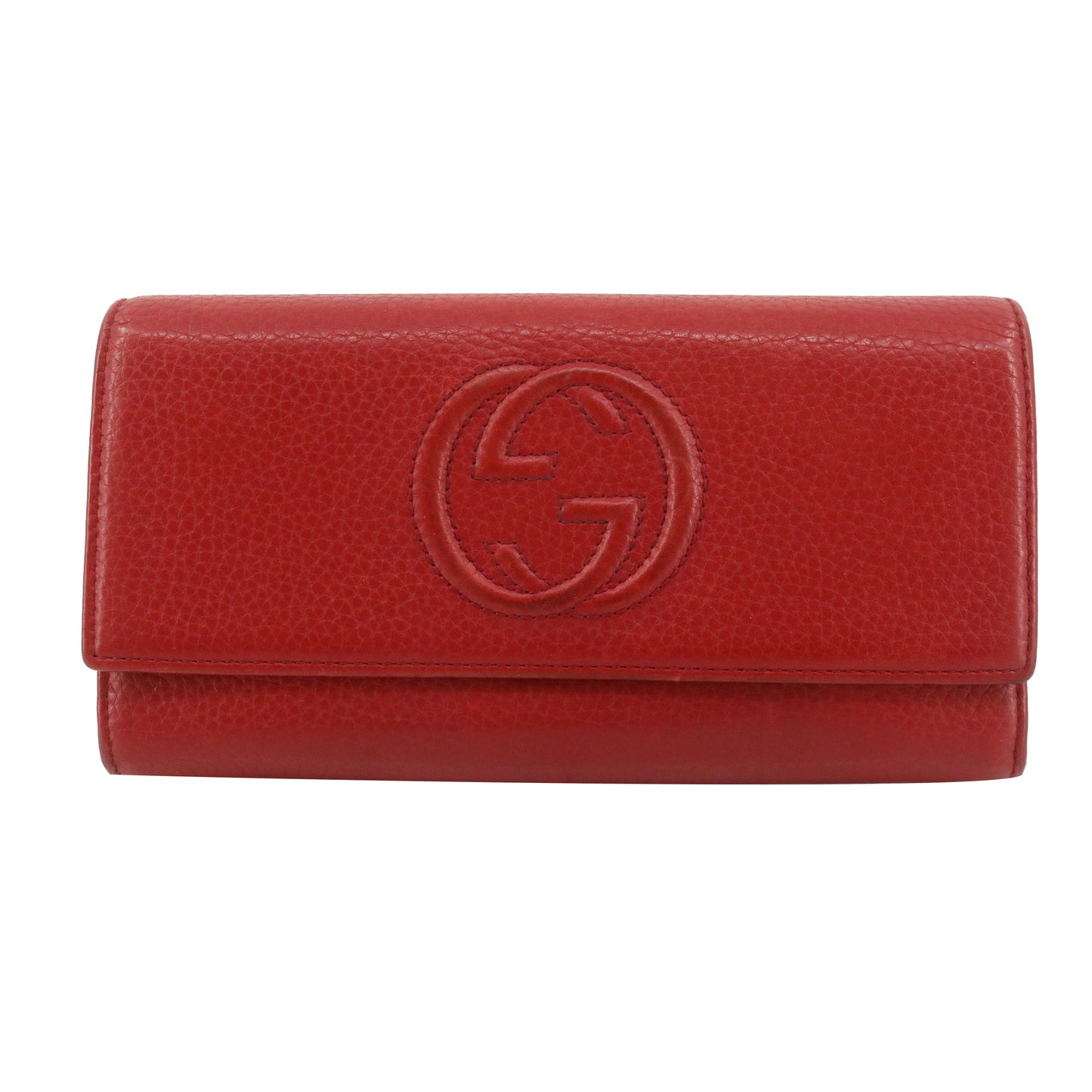 Red Soho Long Wallet