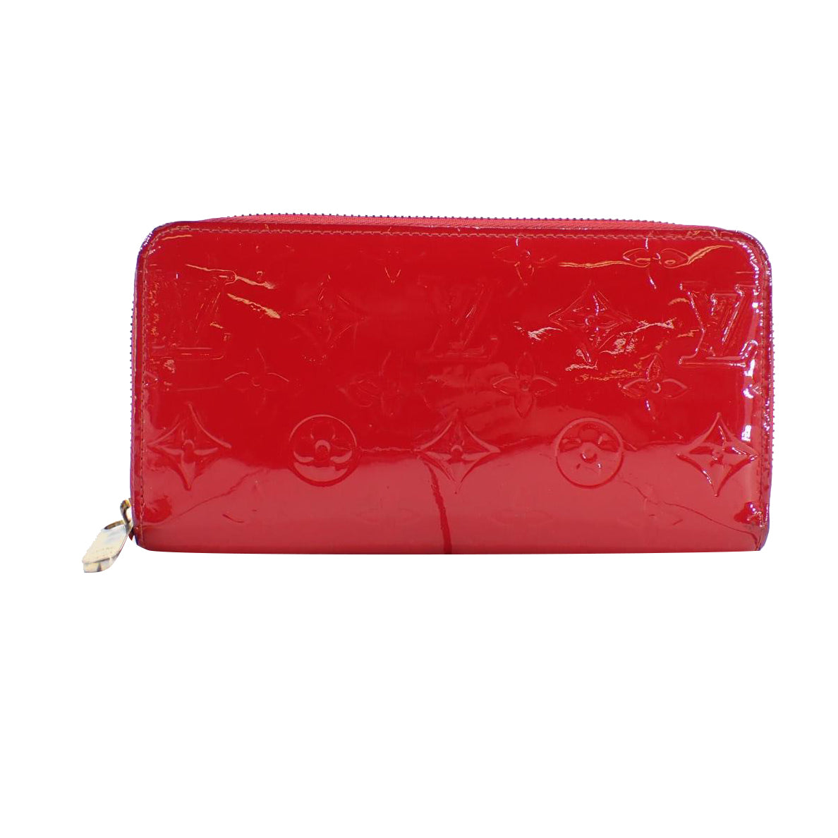 Vernis Red Zippy Wallet