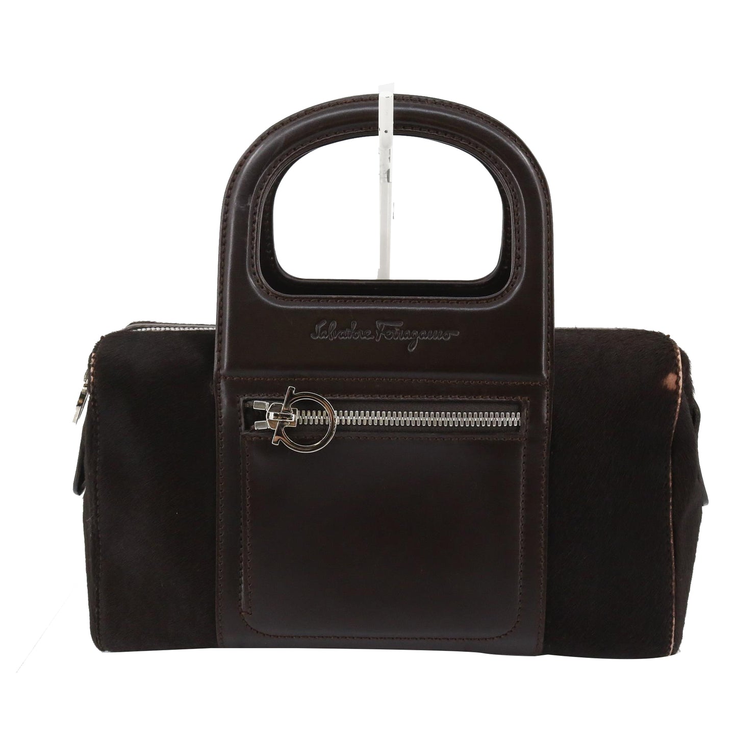 Brown Leather 2way Shoulder bag