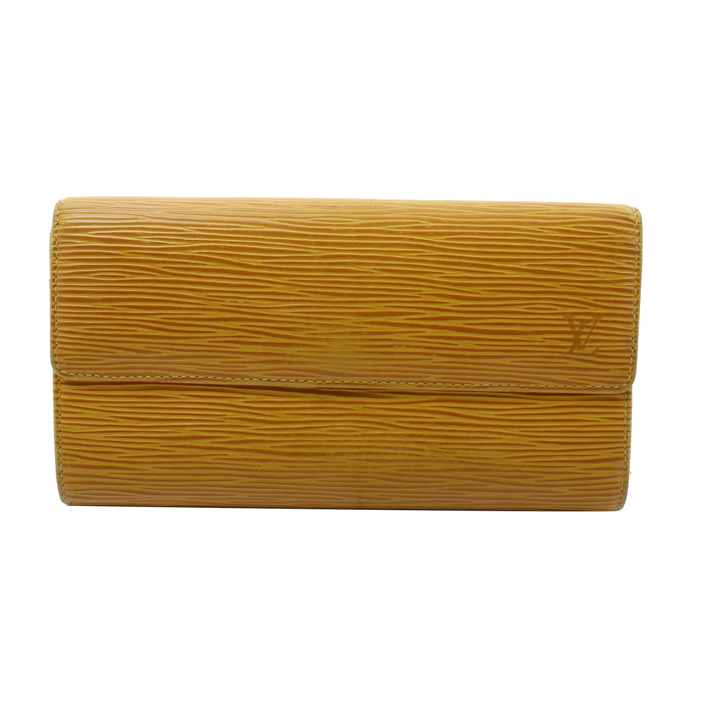 Epi Yellow Sarah Wallet