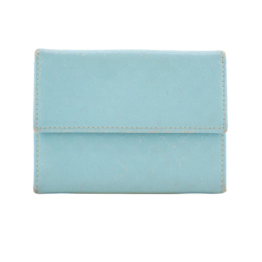 Blue Micro GG Bi-Fold Wallet