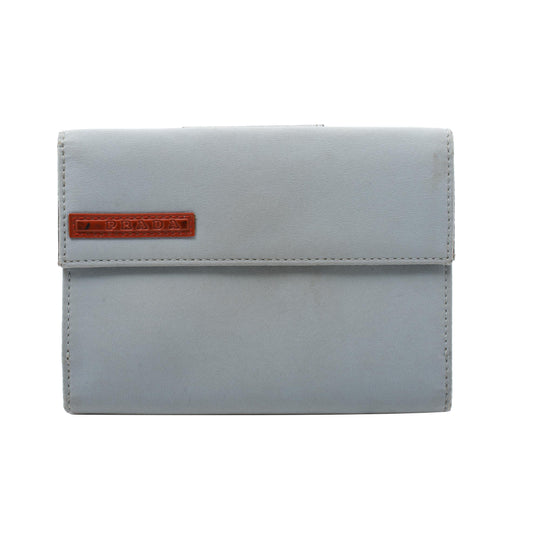 Grey Nylon Sports Folding Wallet