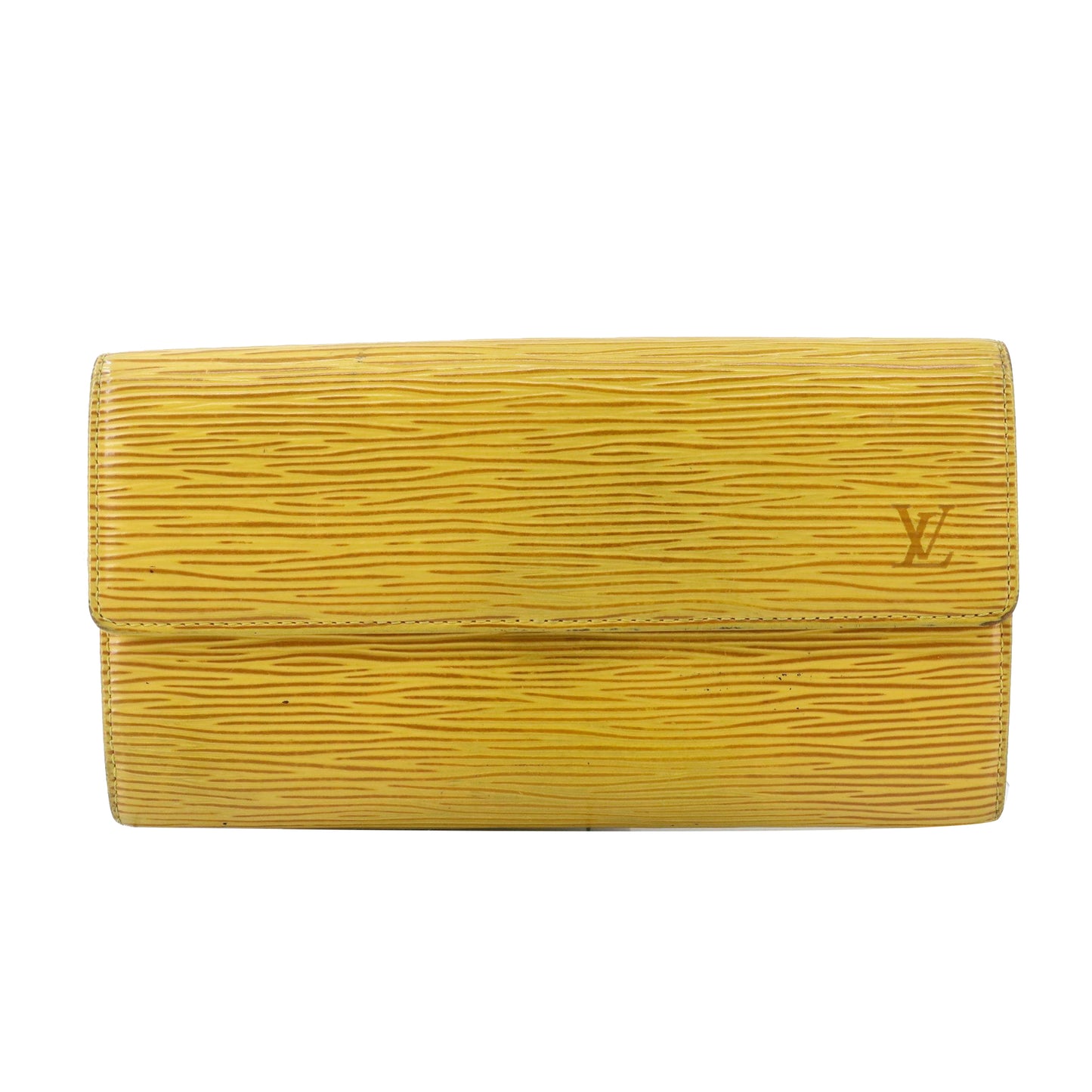 Epi Yellow International Wallet