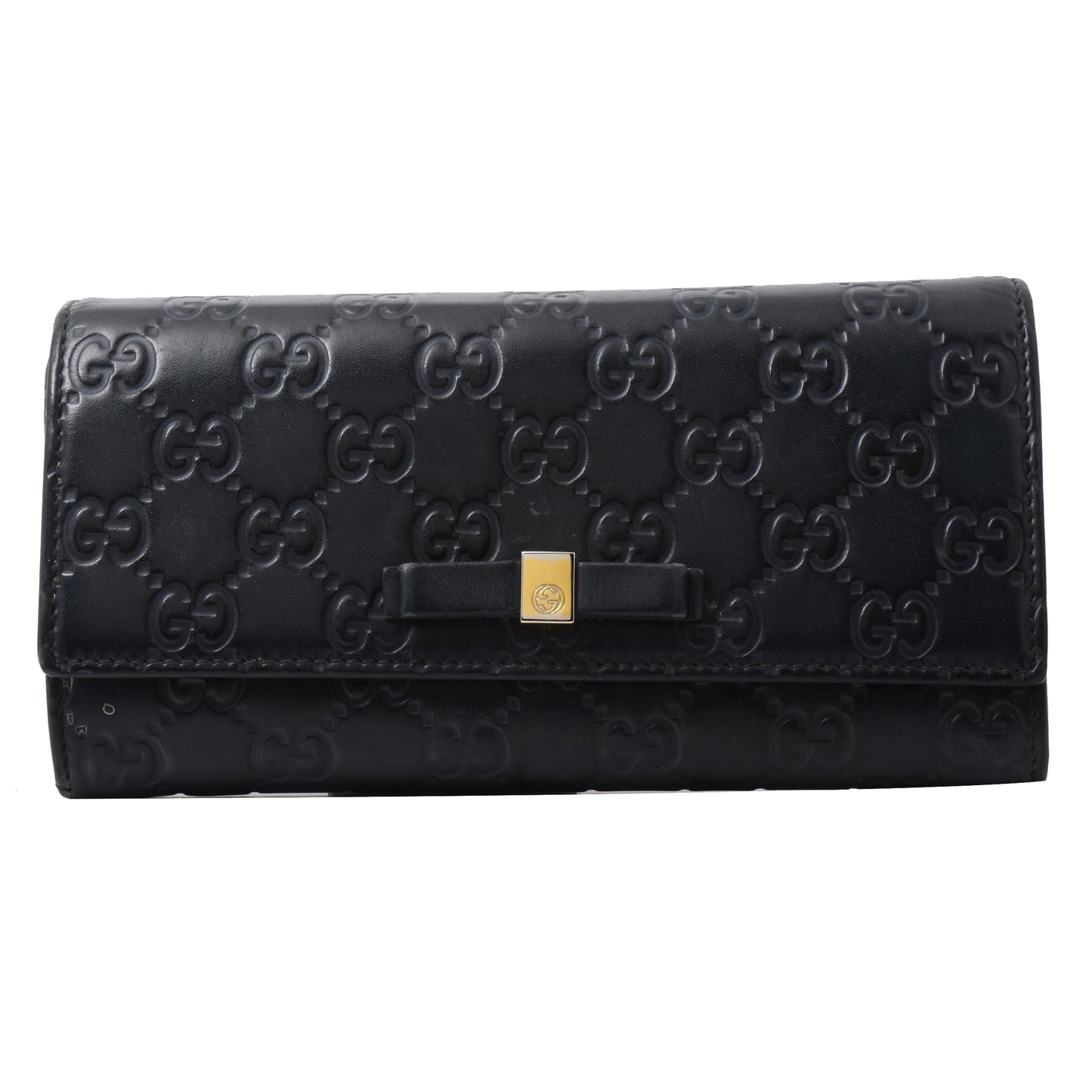 Black Shima Long Wallet