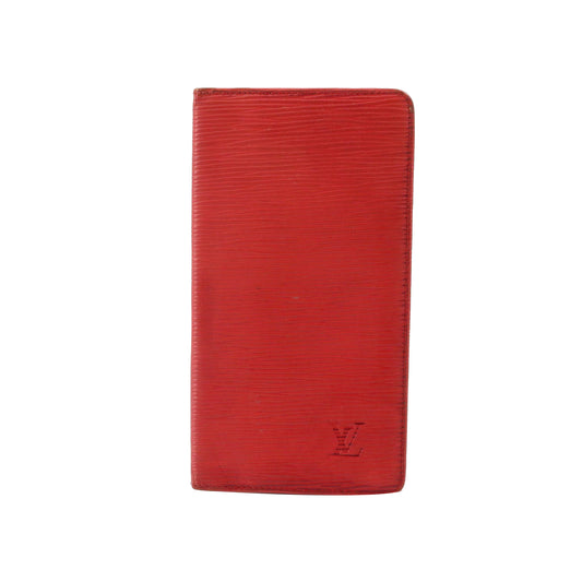 Epi Red Long Wallet