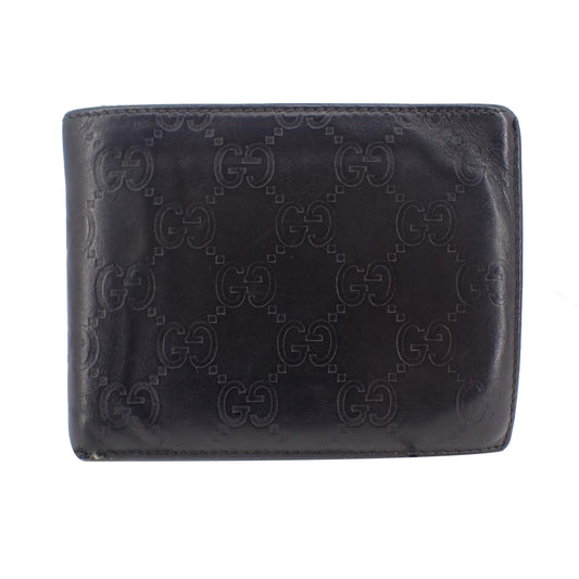 Black Sima Bi-fold Wallet