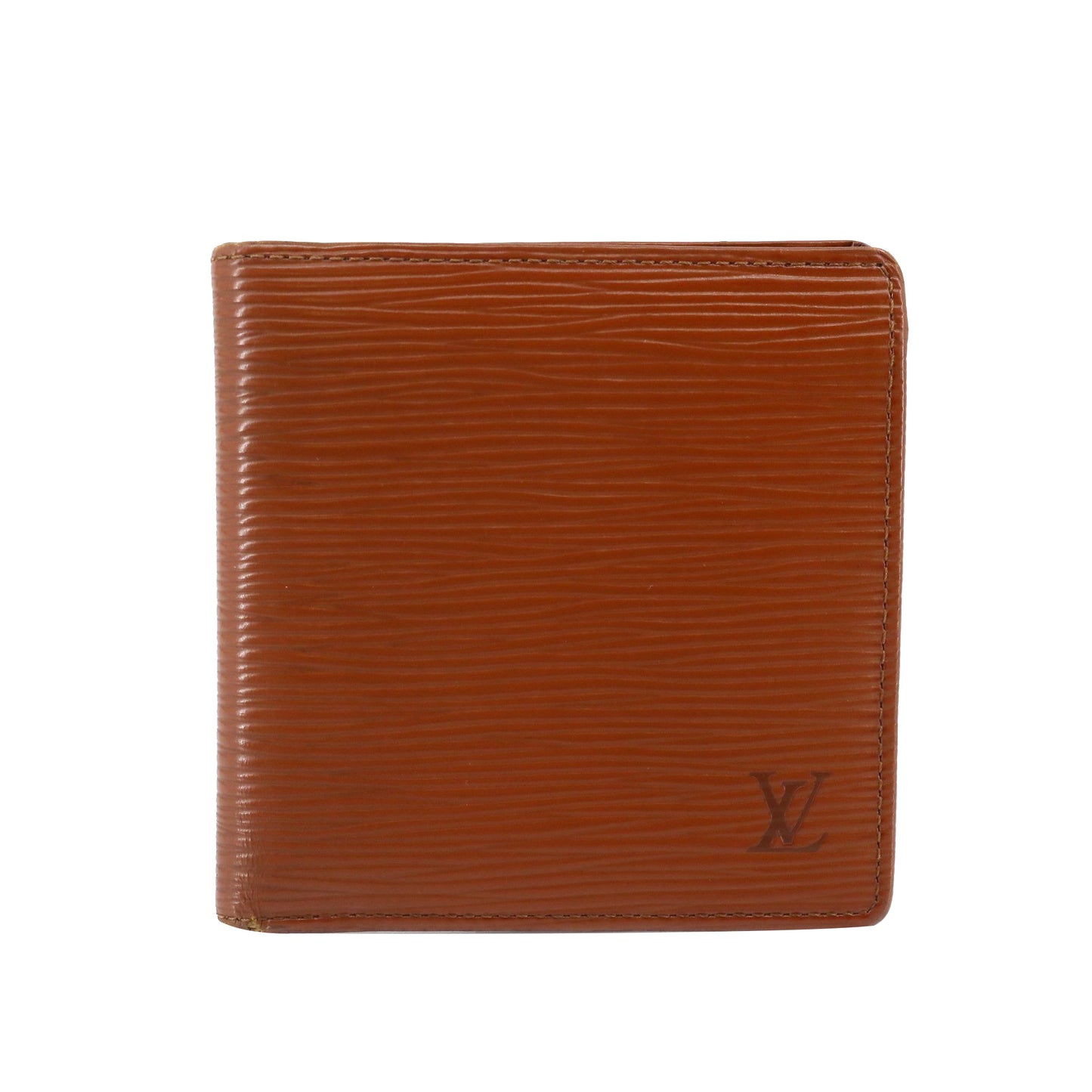 Epi Brown Bi-fold Wallet