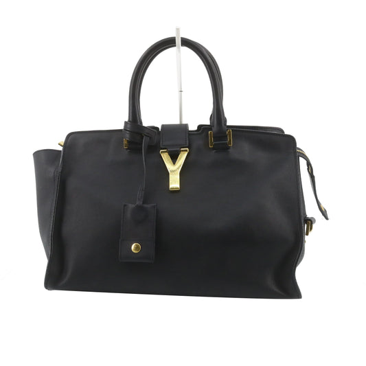 Black Y Line Handbag