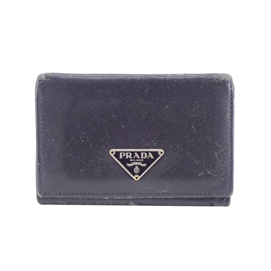 Black Saffiano Bi-fold Wallet