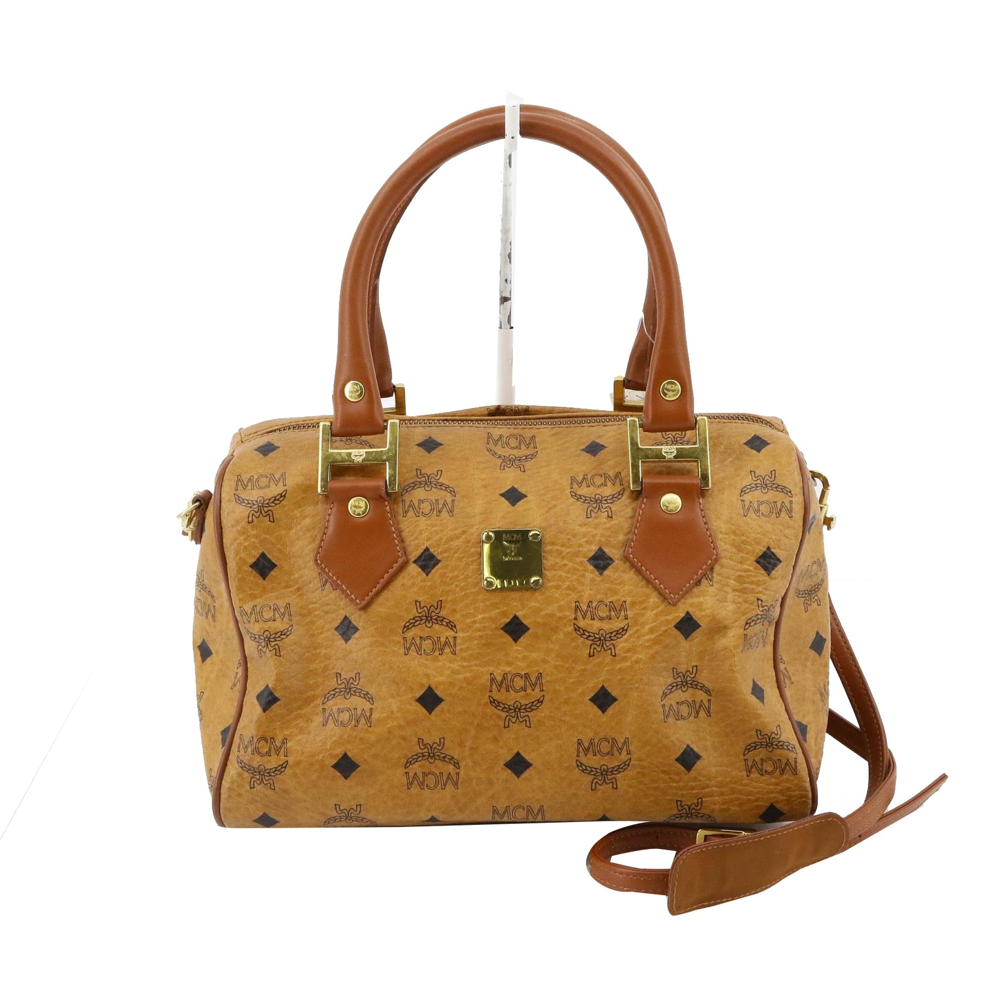 Brown Visetos Handbag