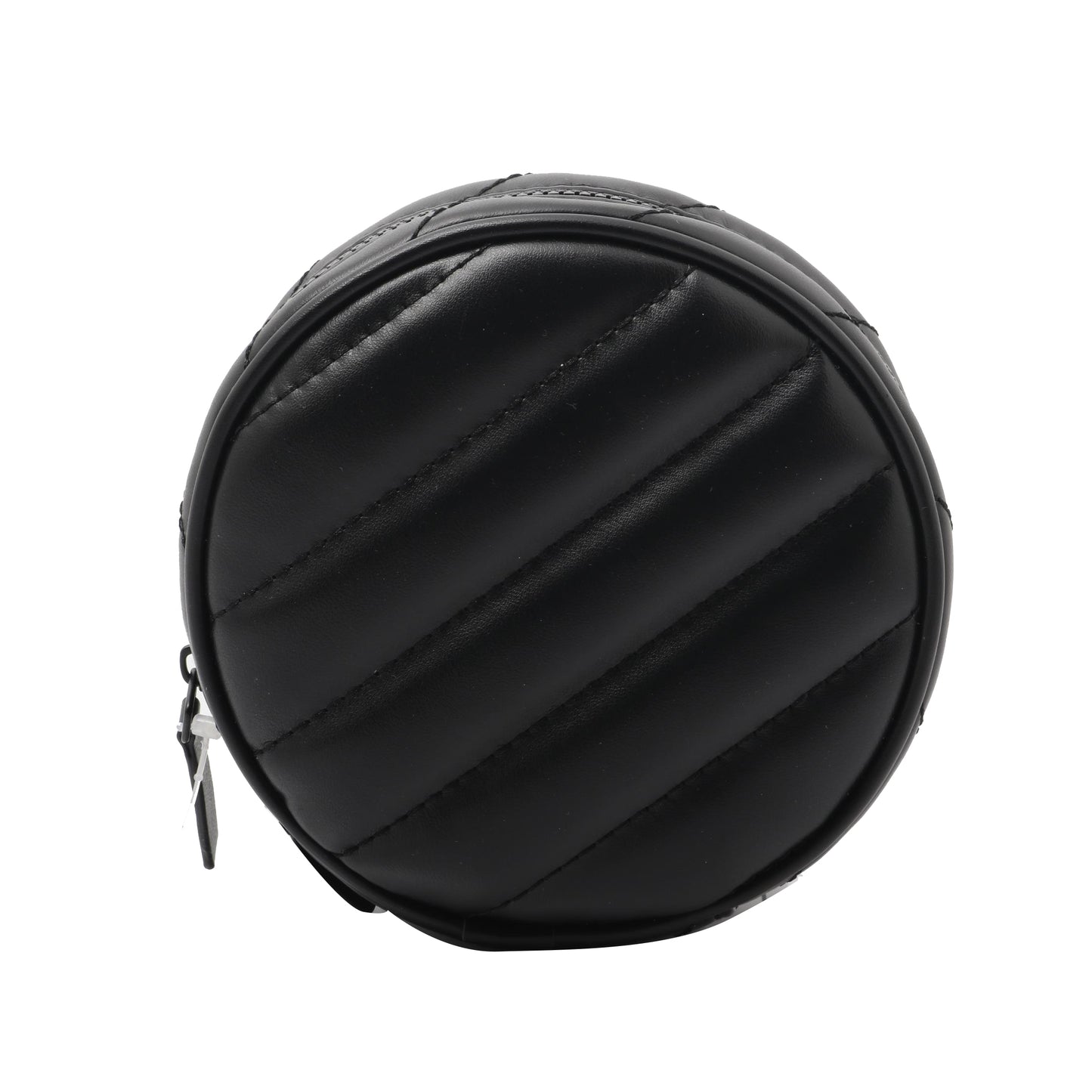 Black Leather Cosmetic Pouch