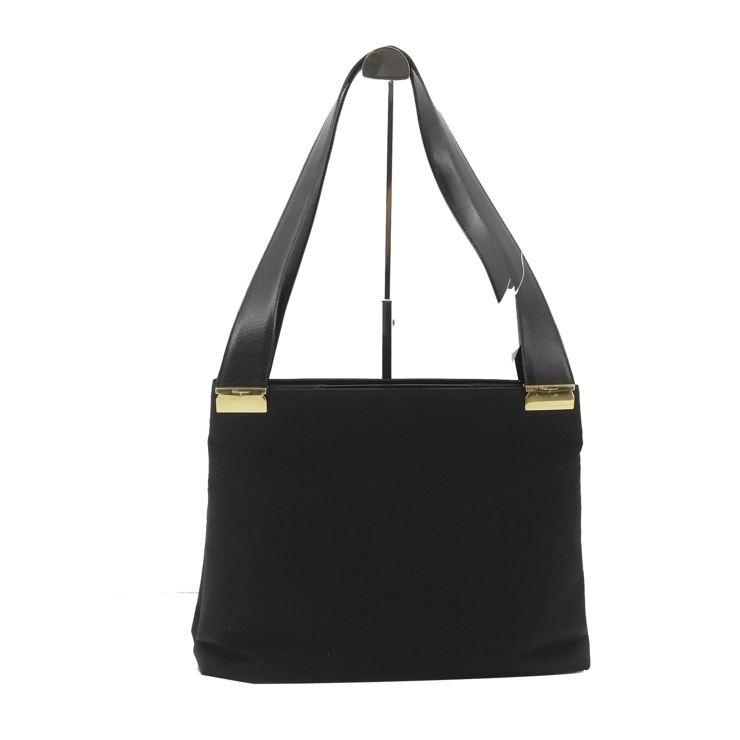 Black Vara Leather Shoulder Bag