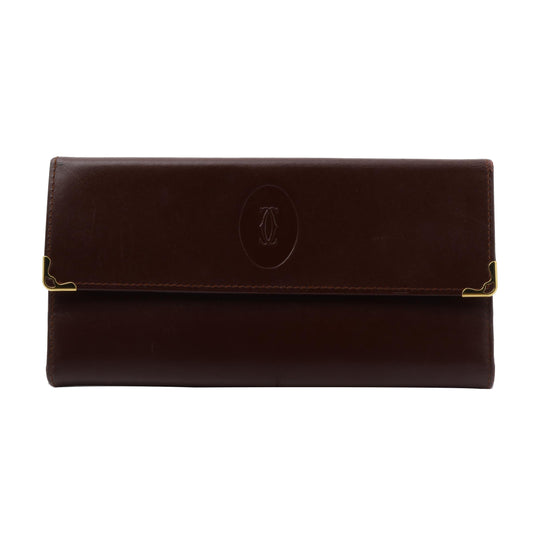 Bordeaux Long Wallet