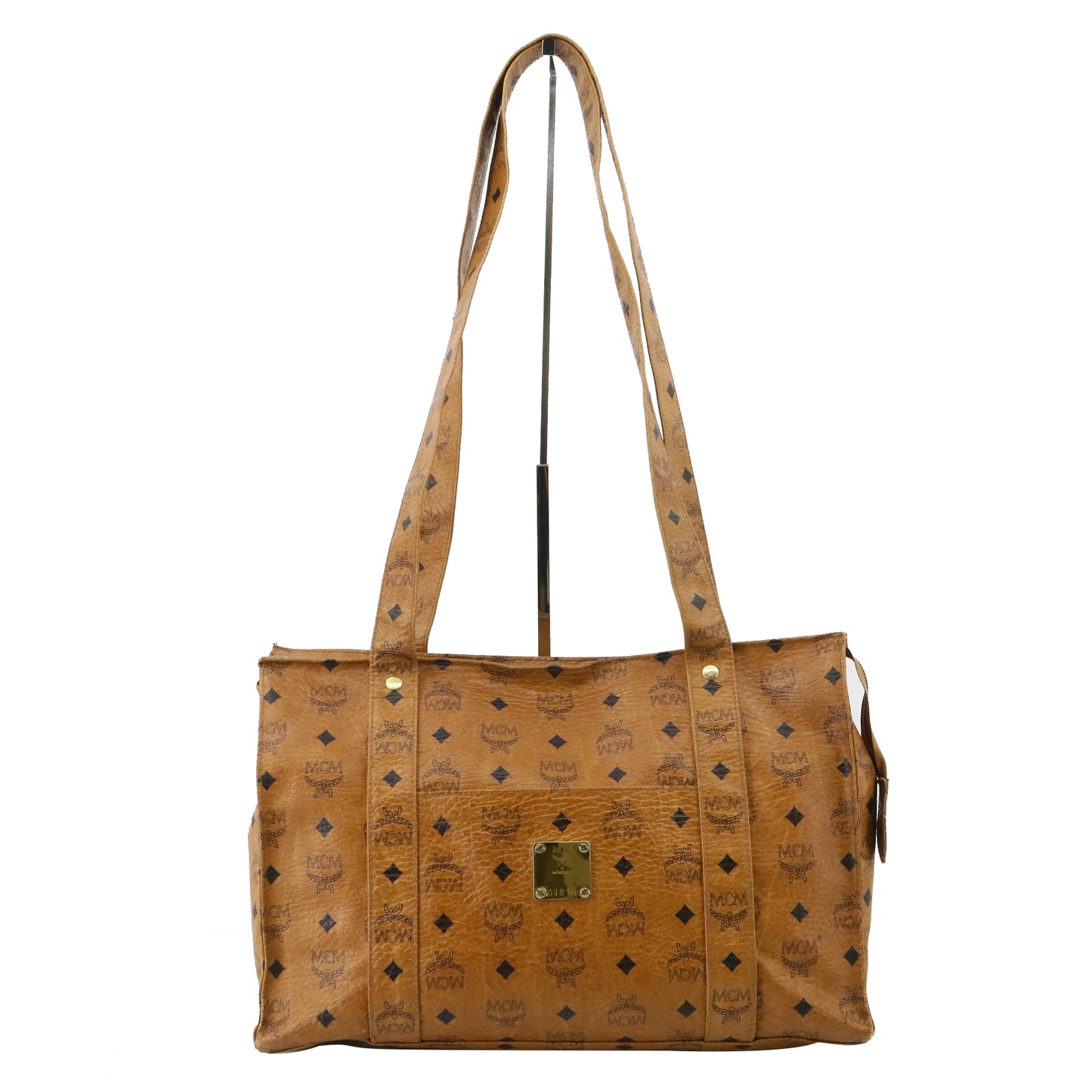 Brown Visetos Tote Bag