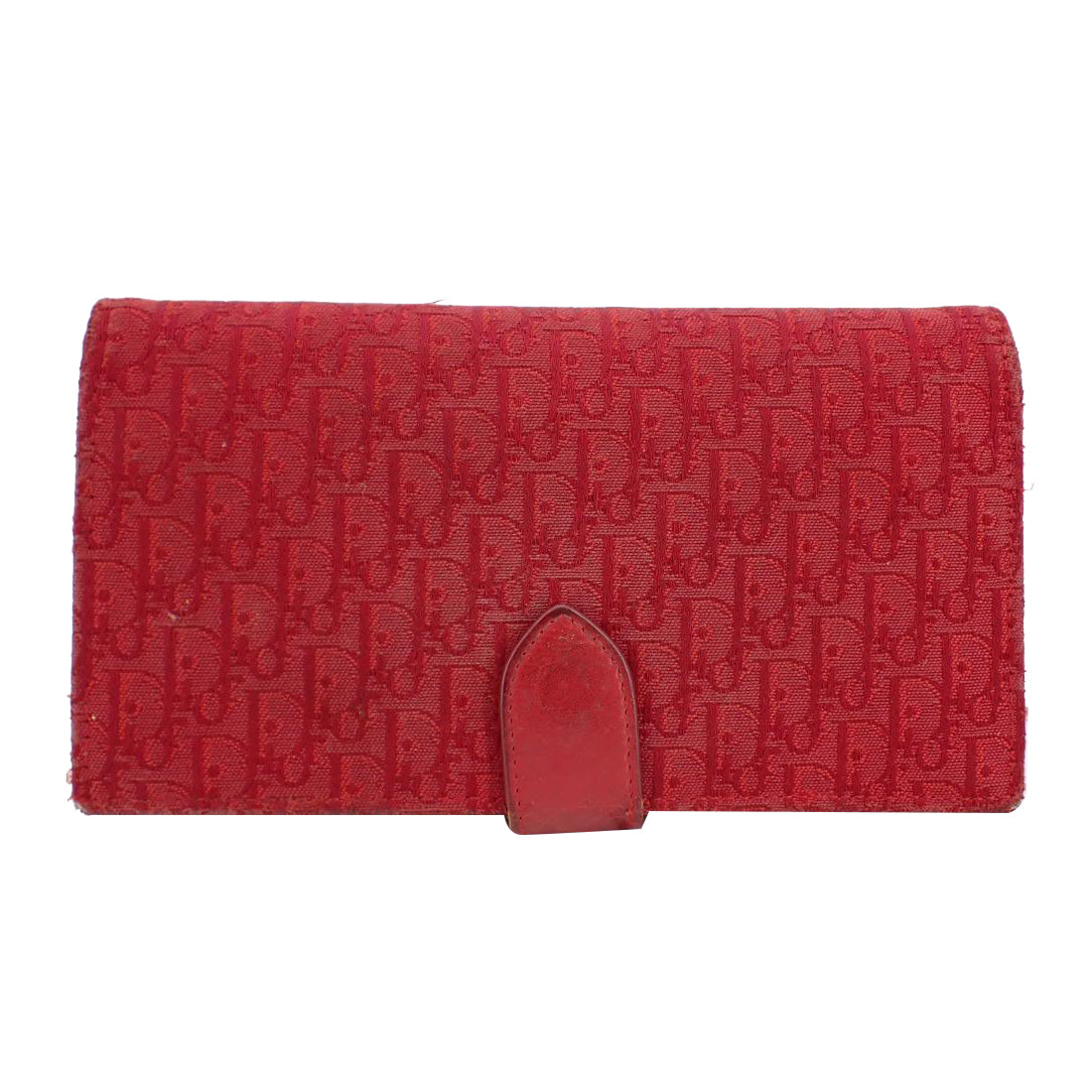 Red Trotter Bi-Fold Long Wallet