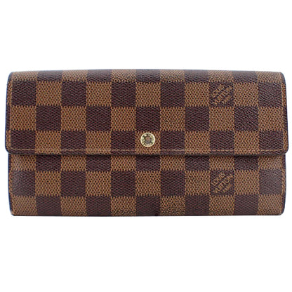 Damier Ebene Sarah Wallet