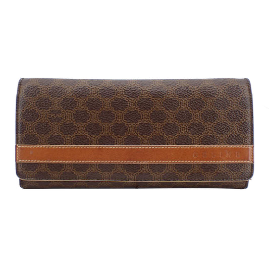 Brown Macadam Long Wallet