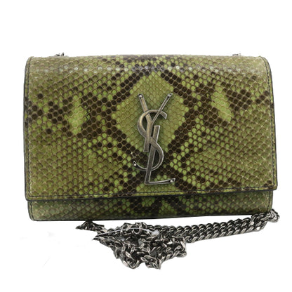 Python Leather Shoulder Bag