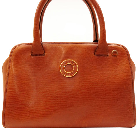 Brown Leather Boston bag